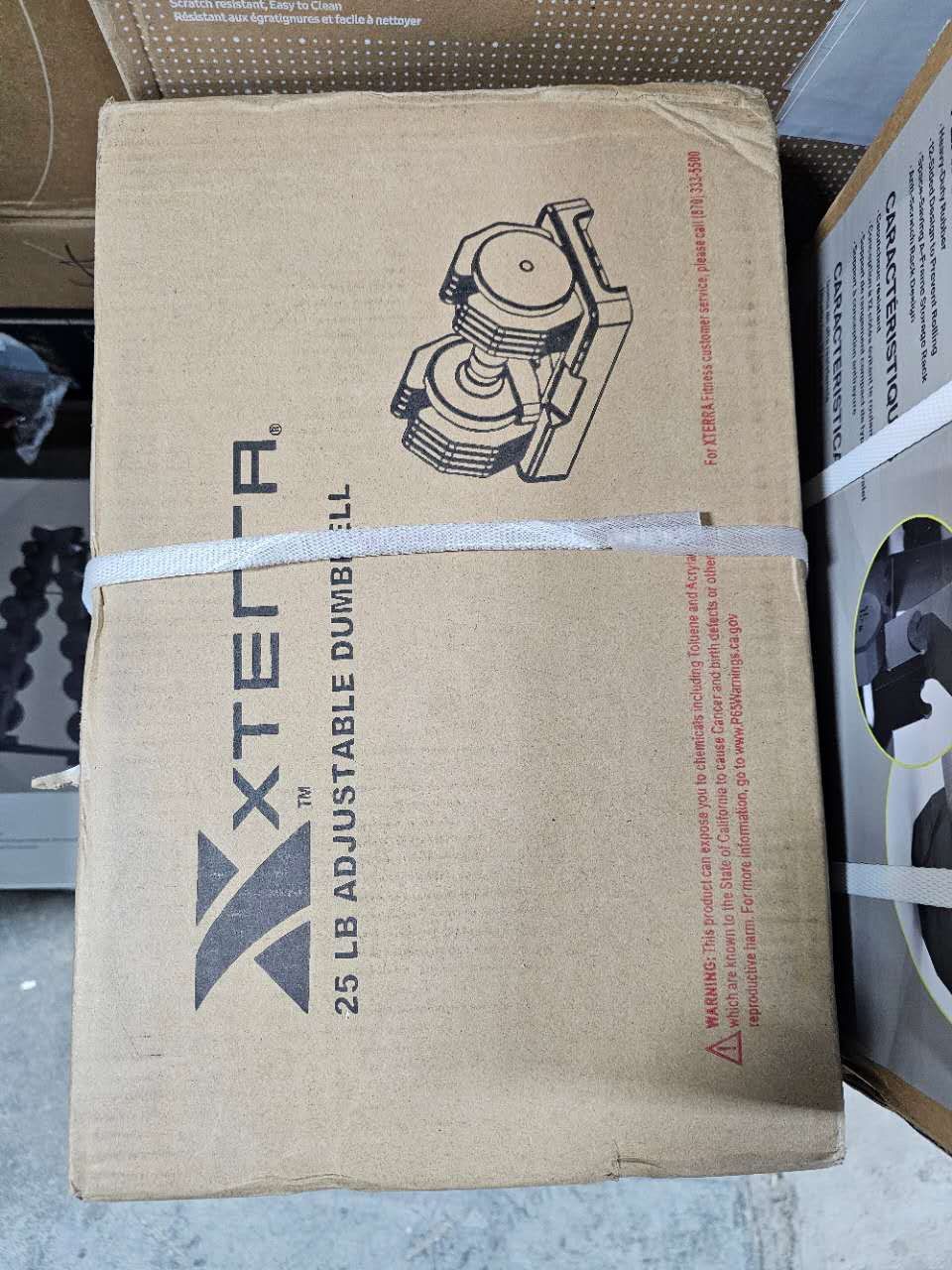 Xterra ADJUSTABLE DUMBBELL ADB25 Adjustable Dumbbell up to 25 lbs. (Set) $170