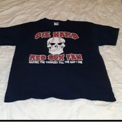 Red Sox Yankees Baseball Tee-Shirt Size L

