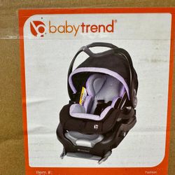 Open Box Baby Trend Secure Snap Tech 35 Infant Car Seat Lavender Ice 4–35 lb