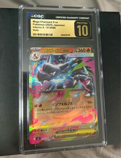 Mega Charizard X ex Japanese CGC Pristine 10
