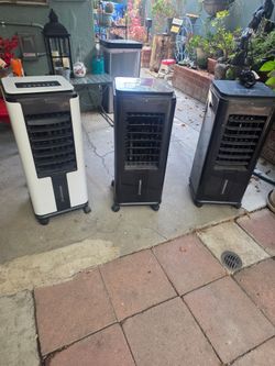 Swamp Cooler Portable with Remote,[Cooling Fan that Blow Cold