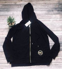 Michael Kors Zip Up Hoodie Sweatshirt Jacket