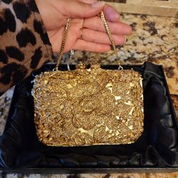 Beautiful Rhinestone Clutch
