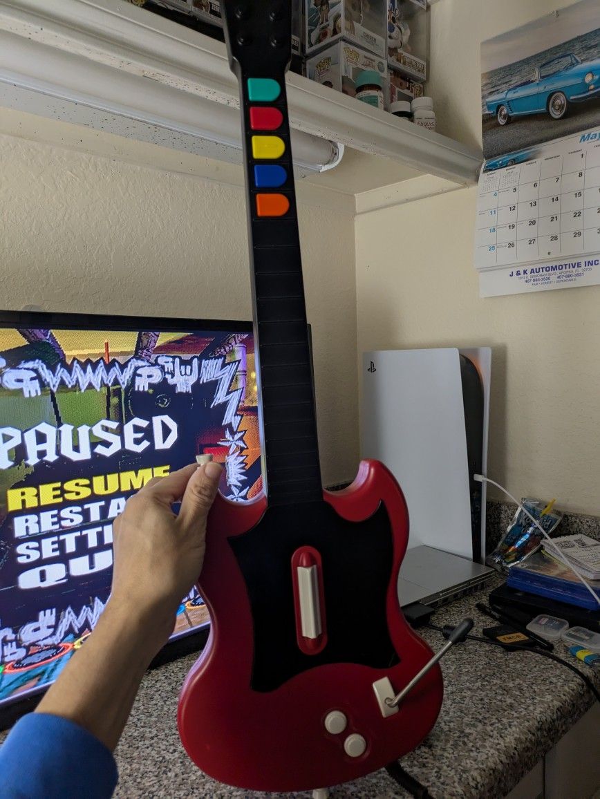 Guitar Hero Controller (PS2, Wired)