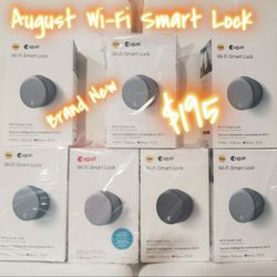 August Wi-Fi Smart Lock Brand New 