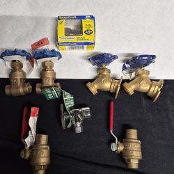 Bunch Of Different Valves All New