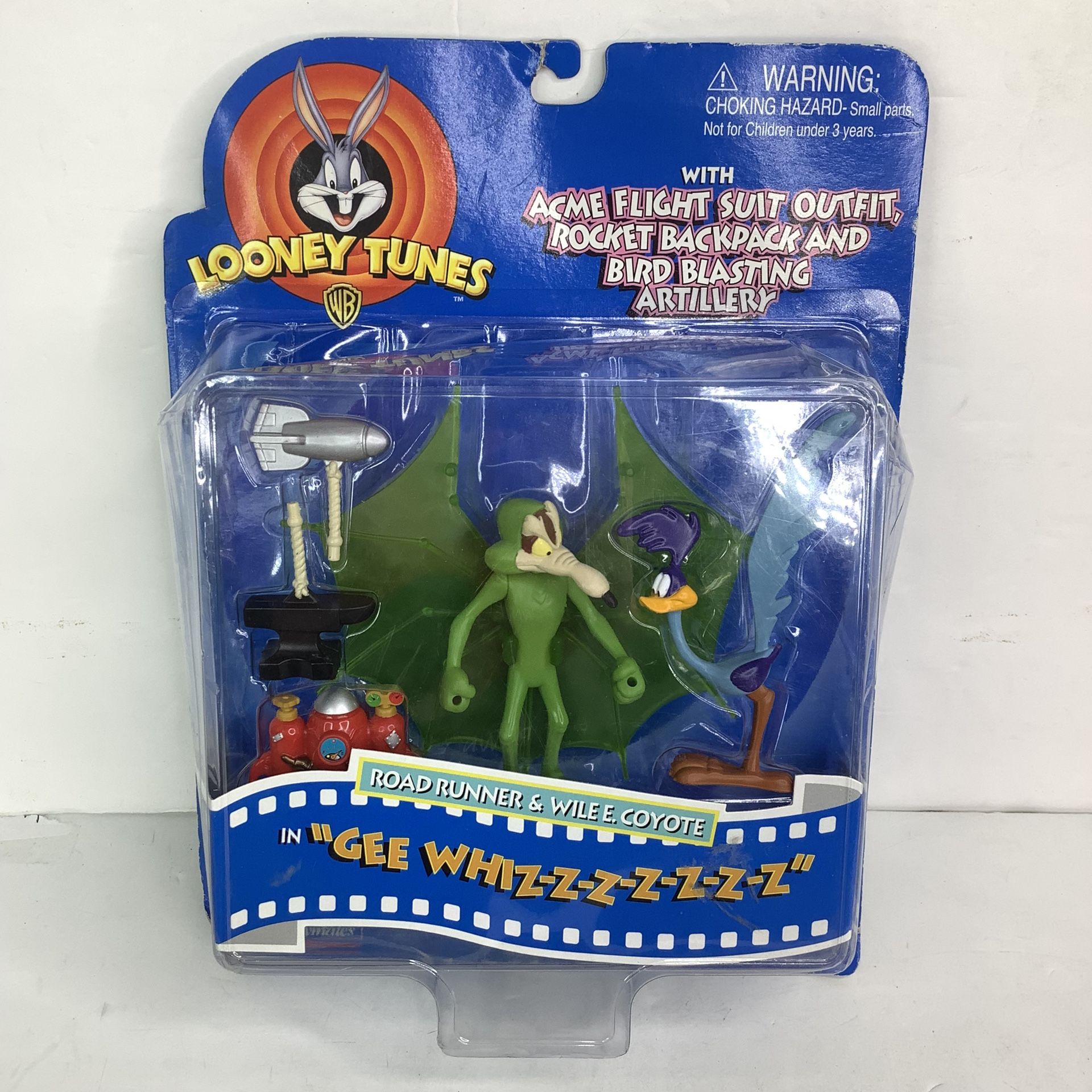 Looney Tunes Road Runner And Wile E. Coyote Action Figures *NEW*