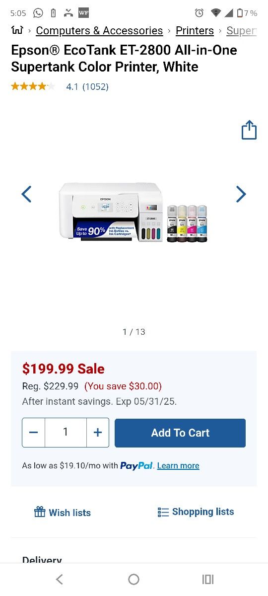 Epson Printer Sublimation