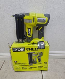 Ryobi 18ga brad nailer