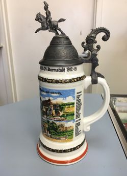 German beer stein