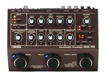 Boss AD-10 Acoustic Guitar Processor Pedal