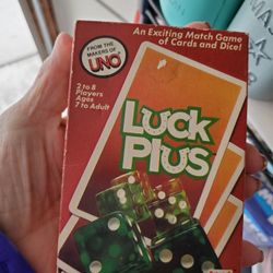 Vintage 1983 Uno Luck Plus, New