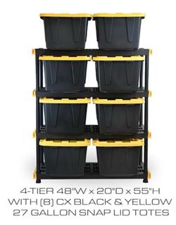Heavy Duty Plastic Storage Shelves