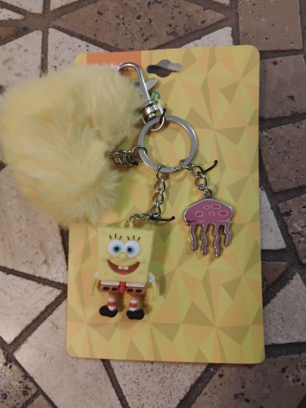 Brand New SpongeBob Keychain