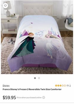 Frozen twin comforter