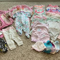 Baby Girls Clothes Size 3-6 mo - 50 + Pieces