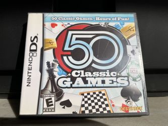50 Classic Games Nintendo DS Video Game Used