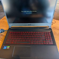 Msi Katana With I7 11th Gen 2.3ghz 16gb Of Ram 500ssd Rtx 3060 6gb
