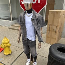 Mixed Emtion Clothing Jean T Shirt Shorts