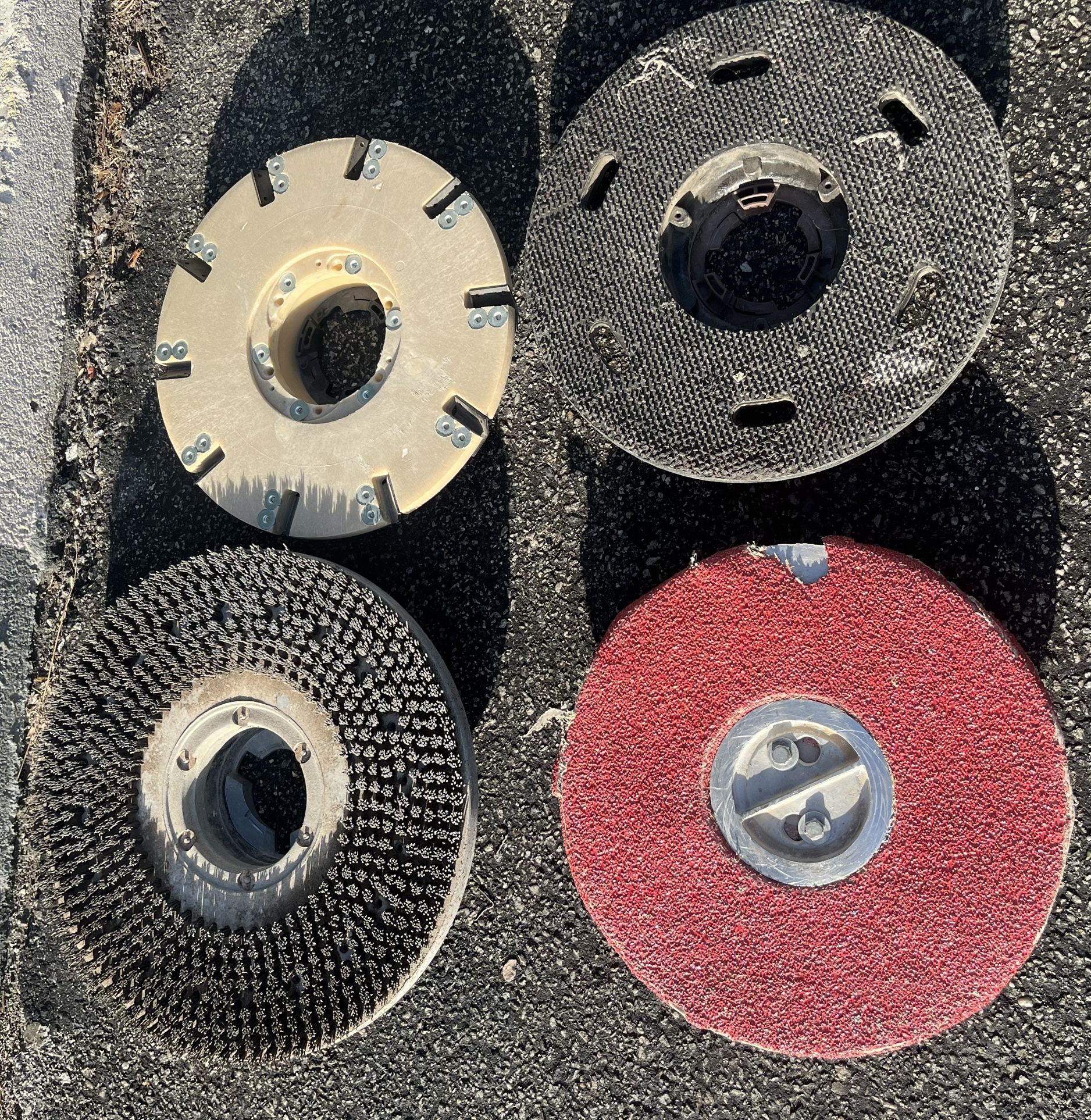 Plates For Floor Scrubber