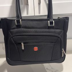 SwissGear Black Laptop Tote Bag