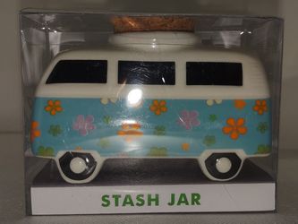 Stash Jar Hippie Bus