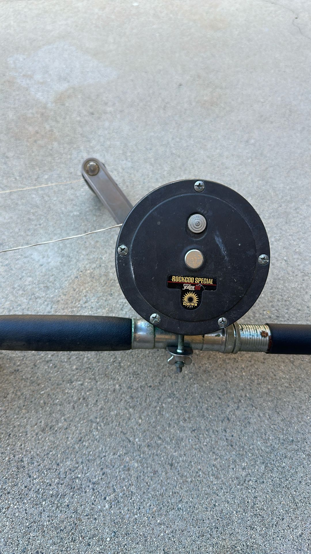 Fishing Pole And Reel Daiwa Rockcod Special