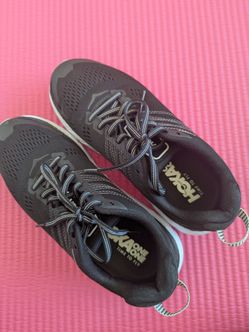 Hoka One One Clifton Women's Black & White running shoes