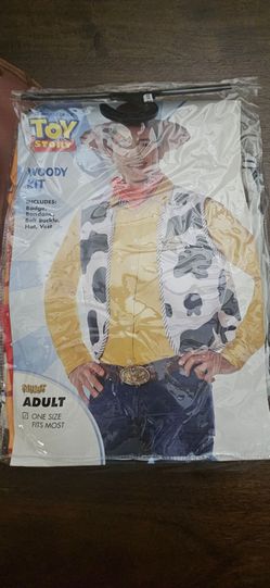 Toy Story Woody Adult Costume Kit