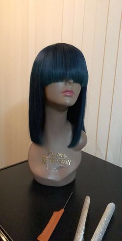 Chinese bang wig