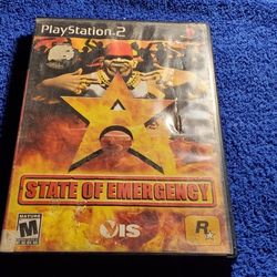 STATE OF EMERGENCY PS2 GAME COMPLETE 