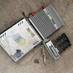 Old sound system components