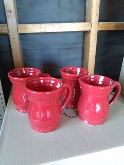 Juego de 4 tazas princess house
