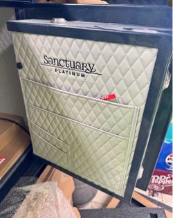 Sanctuary Platinum 3.32 cu. ft. Fireproof and Waterproof Home and Office Safe, Navy