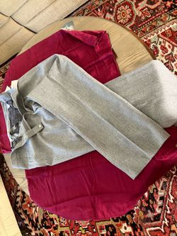 GREY SLACKS WOMENS NEW