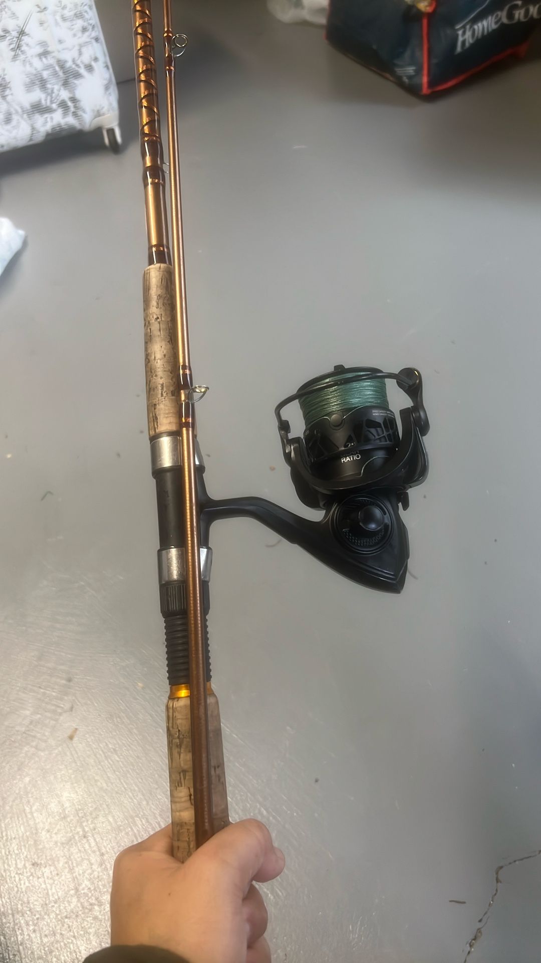 Berkeley Buzz Ramsey Air Rod And Piscifun Reel