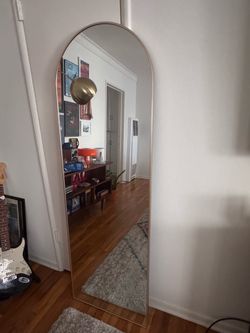 Gold Trim Mirror