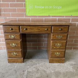Desk with drawers