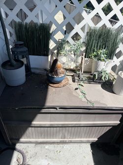 Large Outdoor Resin Deck Box / Patio Storage Chest
