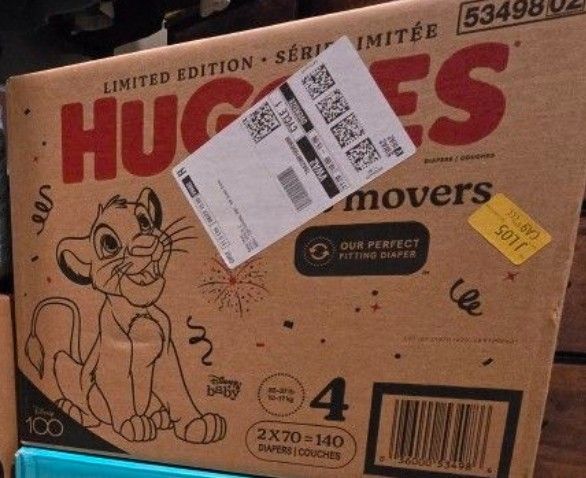 Huggies Size 4 Little Movers 