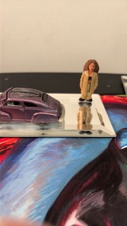 Two homies with a hot wheel