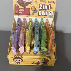 Labubu 2 In 1 Pen & Hi lighter 