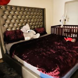 Like New Super King Size Bed Frame Only  