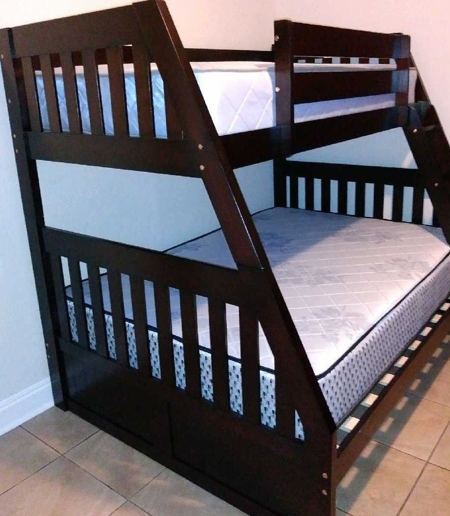 GREAT SALE NEW BUNK BED WITH MATTRESSES