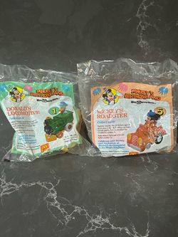 Vintage 1988 McDonalds Happy Meal Toys Mickeys Birthdayland Set Sealed Donald Mickey