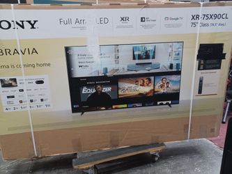 Best Deals.  75" Screen Full Array Led Smart 4k Ultra HDTV By Sony Bravia.  KD75X90CL.  Original Box SEALED.  120htz