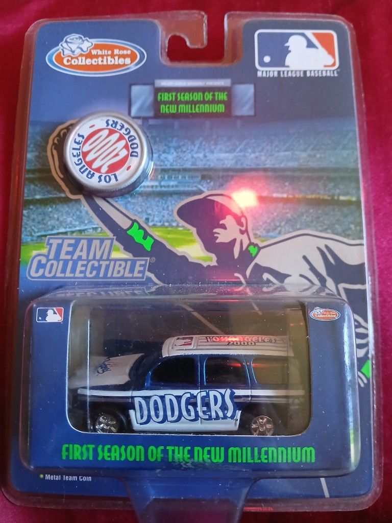 White Rose Collectible Dodgers Car
