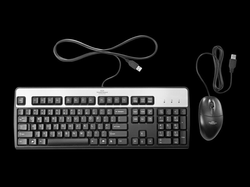 Hewlett Packard Enterprise USB Keyboard/Mouse Kit