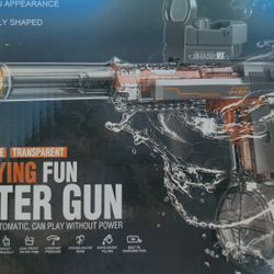 Light Up Battery Powered Water Gun Up To 30 Feet