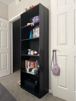 Black shelf